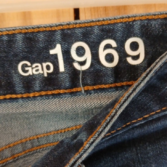 GAP Dark Blue Flare Women's Jeans - Picture 2 of 9
